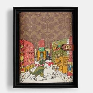 NWT 🦖 Coach LIMITED EDITION 2024 Holiday Notebook With Rexy and Snowman